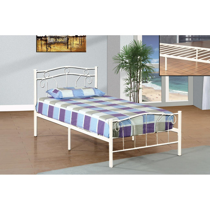 IFDC Twin Platform Bed IF 155W - 39 IMAGE 1