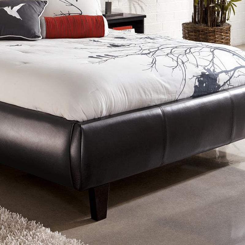 IFDC Queen Upholstered Platform Bed with Storage IF 193B - 60 IMAGE 4