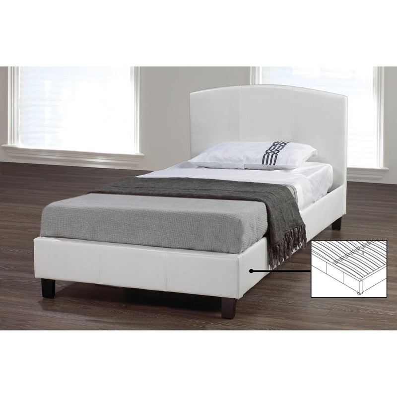 IFDC Full Upholstered Platform Bed IF 133W - 54 IMAGE 1