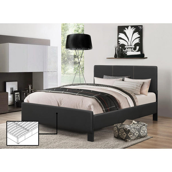IFDC Twin Upholstered Platform Bed IF 175 - 39 IMAGE 1