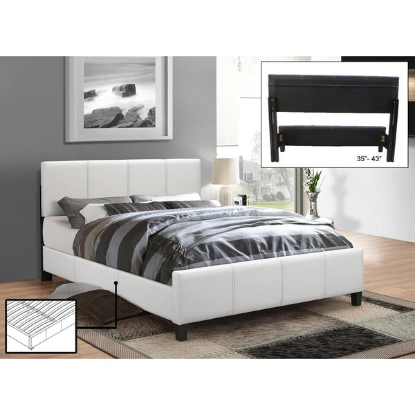 IFDC Queen Upholstered Platform Bed IF 174 - 60 IMAGE 1