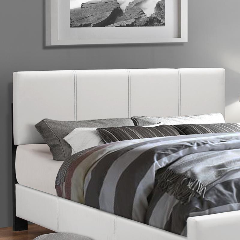 IFDC Queen Upholstered Platform Bed IF 174 - 60 IMAGE 2