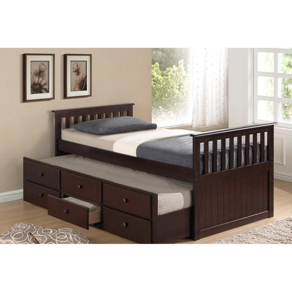 IFDC Kids Beds Trundle Bed IF 314 - E IMAGE 1