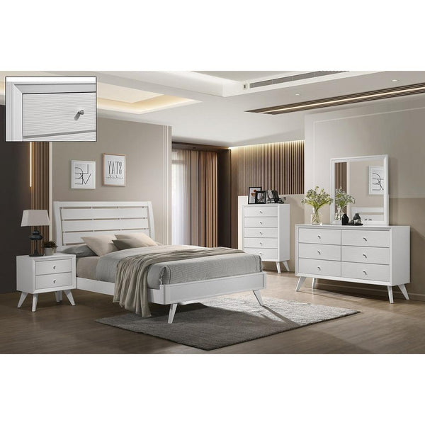 IFDC Mia 8pc 78 Queen Bedroom Set IMAGE 1