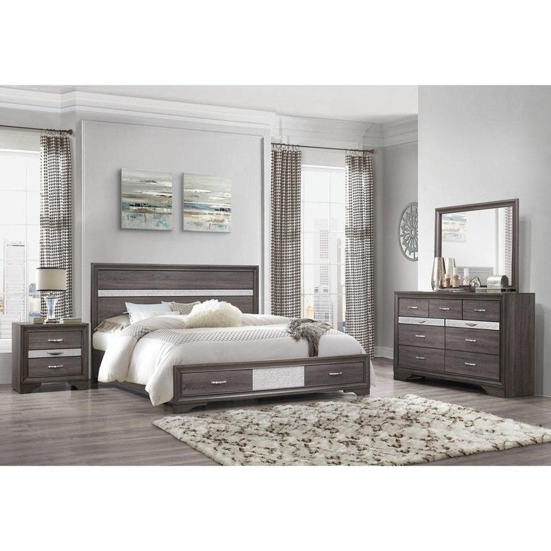 IFDC Harper 8 pc 78 King Bedroom Set IMAGE 1