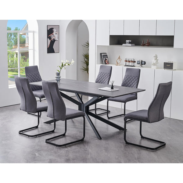 IFDC T-1570/ C-1573 7 pc Dining Set IMAGE 1
