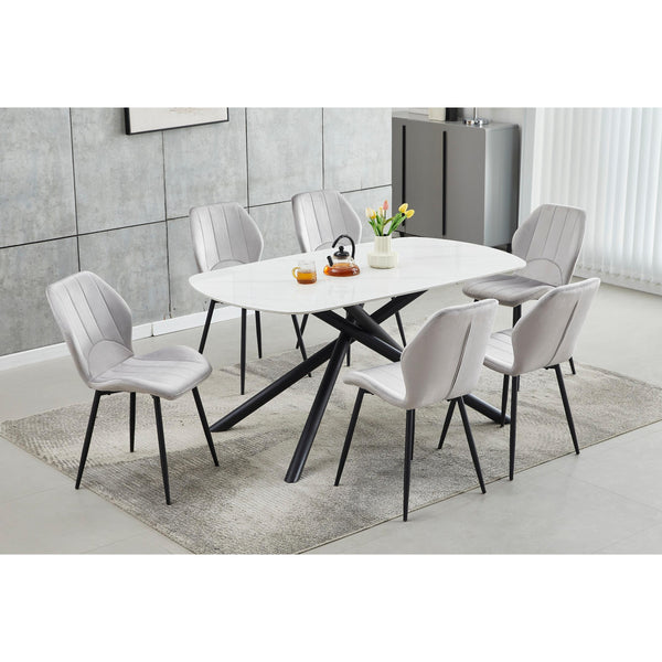 IFDC T-1530/ C-1535 7 pc Dining Set IMAGE 1