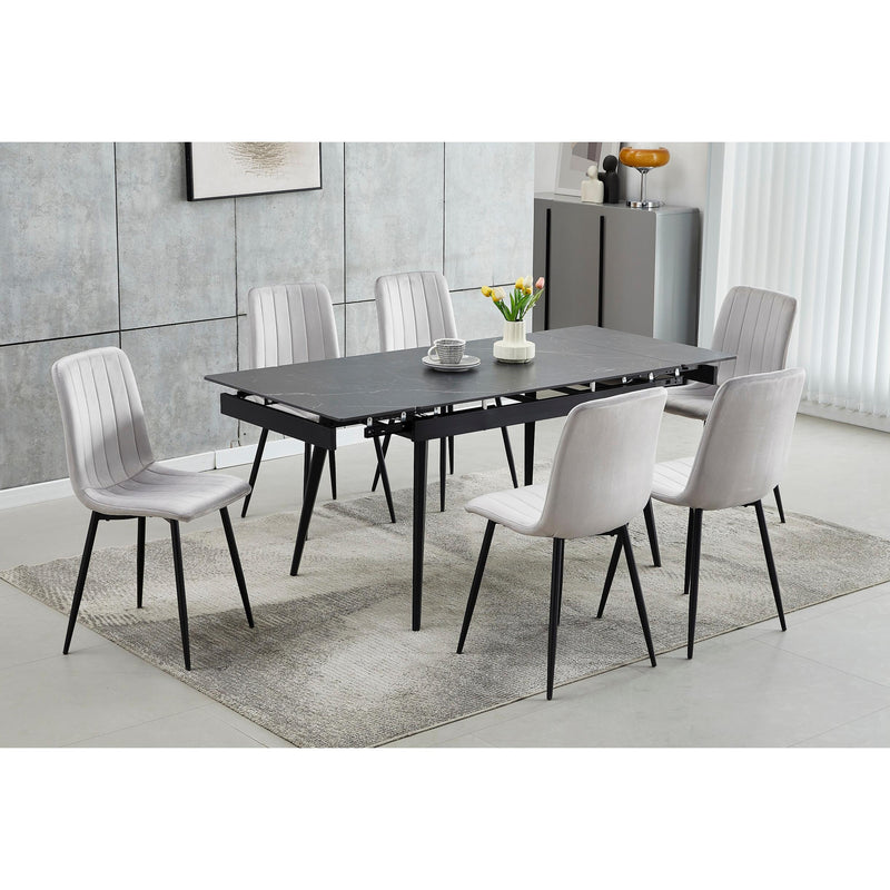 IFDC T-1472/ C-1473 7 pc Dining Set IMAGE 1