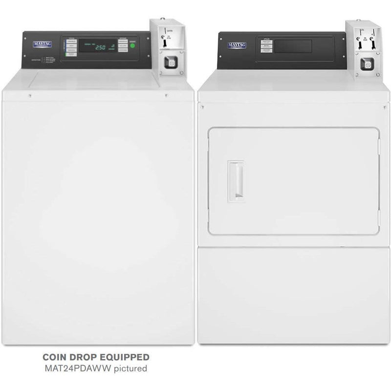 Maytag Commercial Laundry Laundry MAT24PDAXW, MDE20PDFZW IMAGE 1