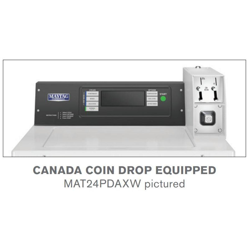 Maytag Commercial Laundry Laundry MAT24PDAXW, MDE20PDFZW IMAGE 3