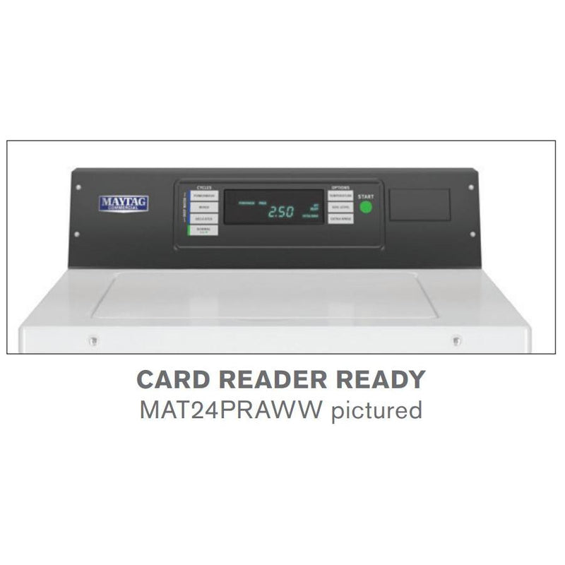 Maytag Commercial Laundry Laundry MAT24PRAWW, MDE20PRFZW IMAGE 3