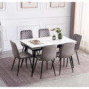  IFDC T-1818/C-1817 7 pc Dining Set IMAGE 1