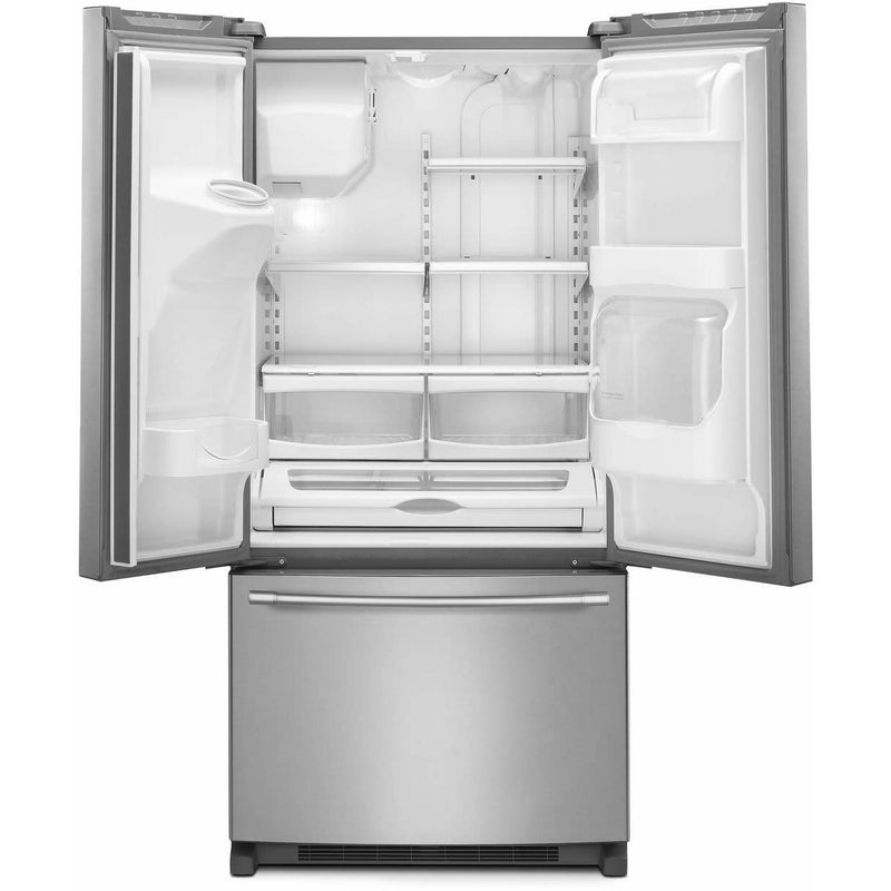 Maytag 33-inch, 21.7 cu. ft. French 3-Door Refrigerator with Ice and Water MFI2269FRZ IMAGE 2