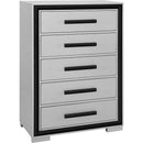  IFDC Amelia 7 pc Queen Platform Bedroom Set IMAGE 3