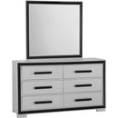 IFDC Amelia 7 pc Queen Platform Bedroom Set IMAGE 4