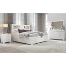  IFDC Jordyn 7 pc Queen Platform Bedroom Set IMAGE 1