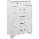  IFDC Jordyn 7 pc King Platform Bedroom Set IMAGE 2