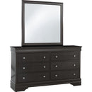  IFDC Pompei 7 pc Full Platform Bedroom Set IMAGE 4