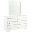  IFDC Pompei 7 pc King Platform Bedroom Set IMAGE 4