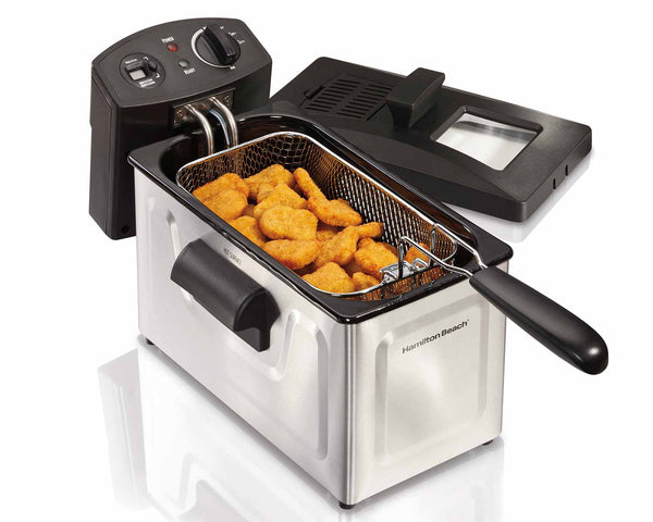 Friteuse de 3 Litres en Acier Inoxydable Hamilton Beach 35033C