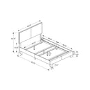 Monarch Queen Panel Bed I 5910Q IMAGE 5