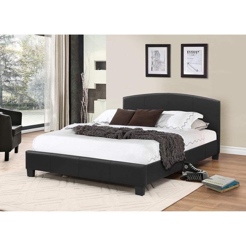 IFDC Queen Upholstered Platform Bed IF 133B - 60 IMAGE 1