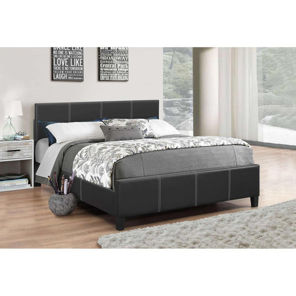 IFDC Full Upholstered Platform Bed IF 165 - 54 IMAGE 1