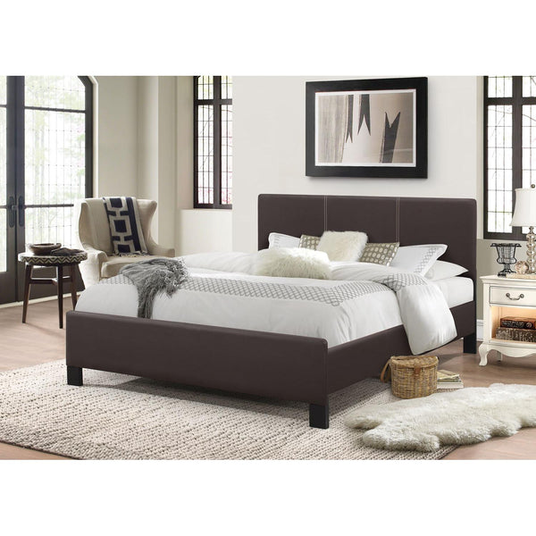 IFDC Twin Upholstered Platform Bed IF 173 - 39 IMAGE 1