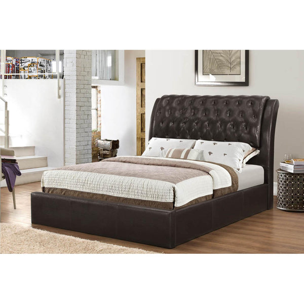 IFDC King Upholstered Platform Bed IF 186 - 78 IMAGE 1