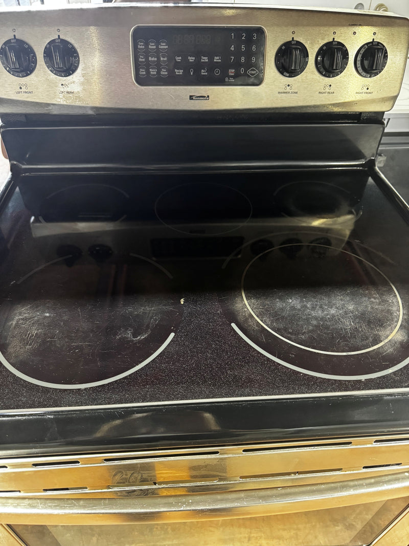 Cuisinière 30po Inox. Convection Vitrocéramique | 970-678430 - Kenmore *** USAGÉ ***