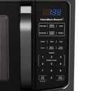 Micro ondes de comptoir de 1 100 Watts Inox. Noir / 1.6pi³ Hamilton Beach P11043ALH-WTB [BOITE OUVERTE]