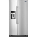  Maytag 36-inch, 20.6 cu. ft. Counter-Depth Side-by-Side Refrigerator MSC21C6MFZ IMAGE 1