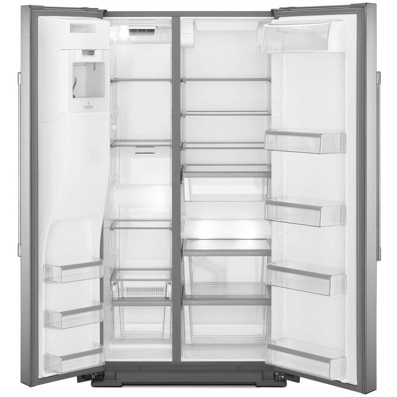 Maytag 36-inch, 20.6 cu. ft. Counter-Depth Side-by-Side Refrigerator MSC21C6MFZ IMAGE 2