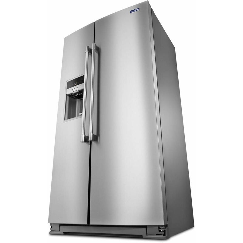 Maytag 36-inch, 20.6 cu. ft. Counter-Depth Side-by-Side Refrigerator MSC21C6MFZ IMAGE 4