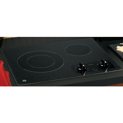 GE 21-inch Built-In Electric Cooktop JP256BMBB IMAGE 1
