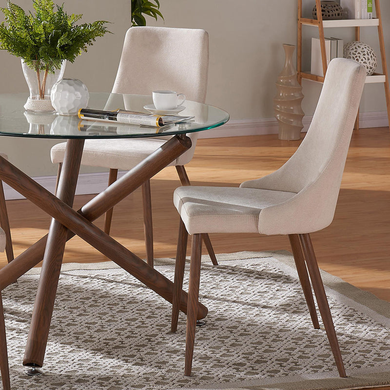 Worldwide Home Furnishings Cora Dining Chair 202-182BG IMAGE 2
