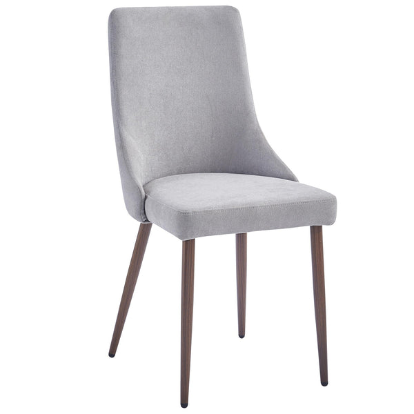 Worldwide Home Furnishings Cora Dining Chair 202-182GY IMAGE 1