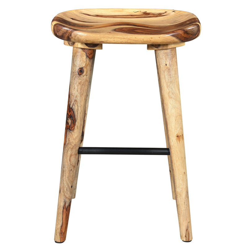 !nspire Tahoe Counter Height Stool 203-328NAT IMAGE 1
