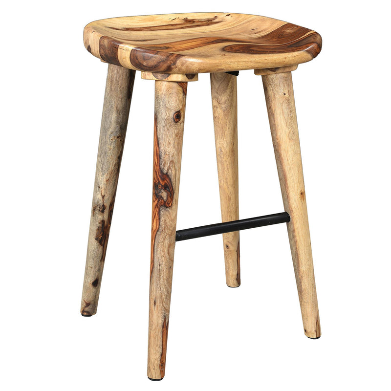 !nspire Tahoe Counter Height Stool 203-328NAT IMAGE 3