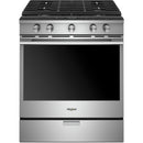  Whirlpool 30-inch Slide-In Gas Range WEGA25H0HZ IMAGE 1
