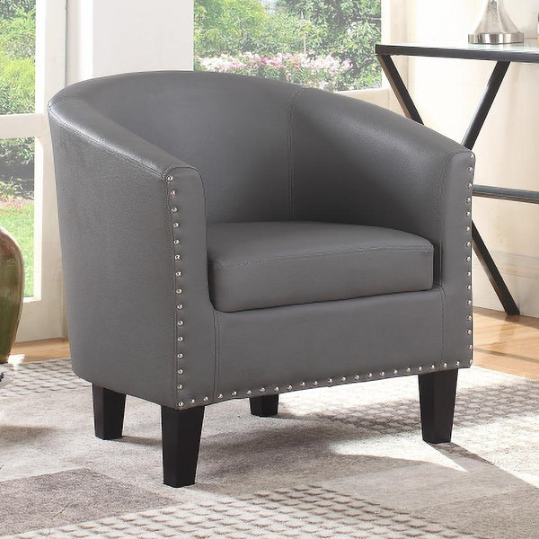 IFDC Stationary Polyurethane Accent Chair IF 6800 IMAGE 1