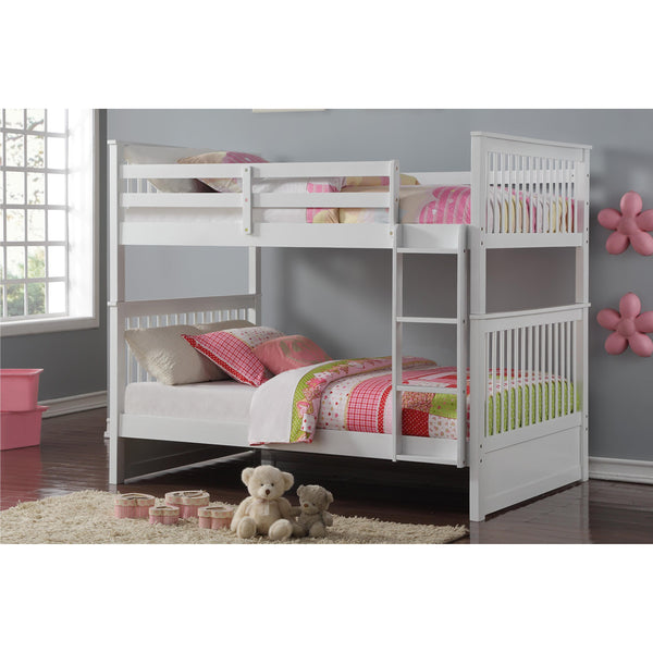 IFDC Kids Beds Bunk Bed B 123-W IMAGE 1