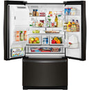  Whirlpool 36-inch, 26.8 cu. ft. Freestanding French 3-Door Refrigerator WRF757SDHV IMAGE 3