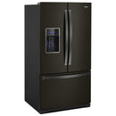  Whirlpool 36-inch, 26.8 cu. ft. Freestanding French 3-Door Refrigerator Water and Ice Dispensing System WRF767SDHV IMAGE 7