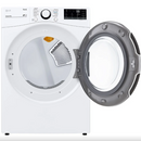 Laveuse secheuse à Chargement Frontal de 5,2 pi³ Blanche de LG WM3600HWA & DLE3600W [BOITE OUVERTE]