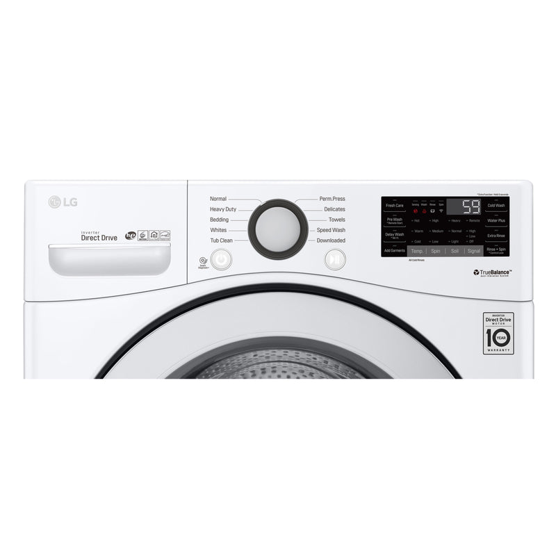 LG 5.2 cu.ft. Front Loading Washer with 6Motion™ Technology WM3500CW IMAGE 2