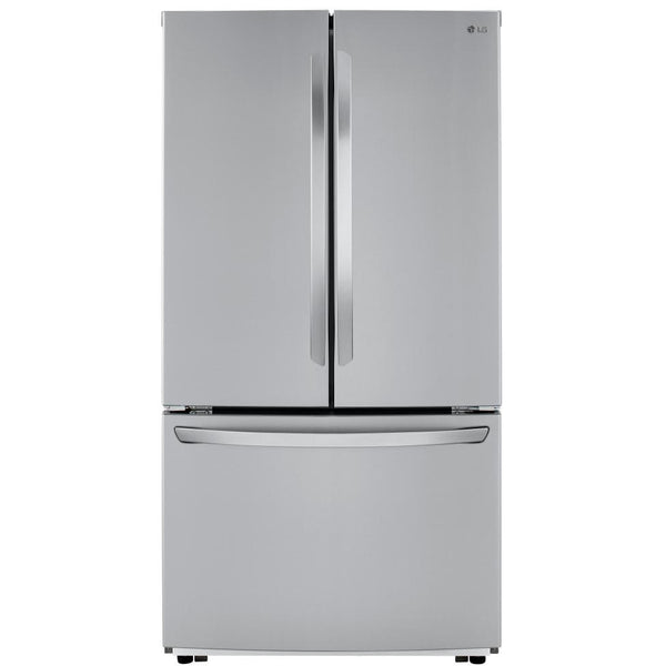 LG 36-inch, 23 cu.ft. Counter-Depth French 3-Door Refrigerator with SmartDiagnosis® System LFCC22426S IMAGE 1