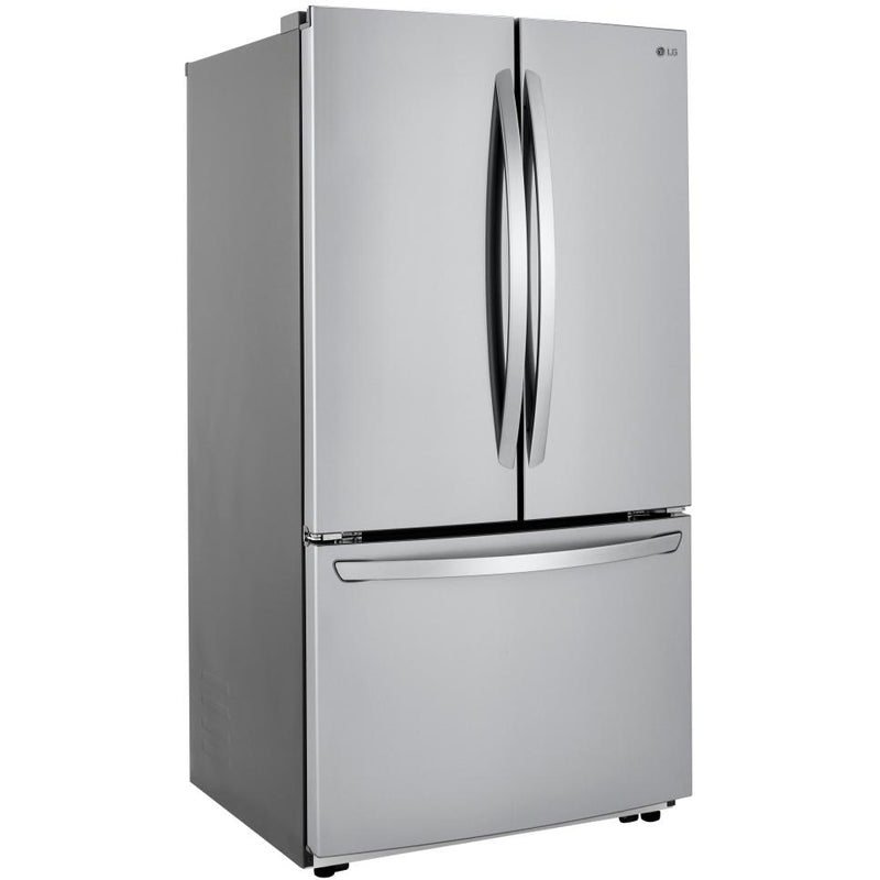 LG 36-inch, 23 cu.ft. Counter-Depth French 3-Door Refrigerator with SmartDiagnosis® System LFCC22426S IMAGE 2