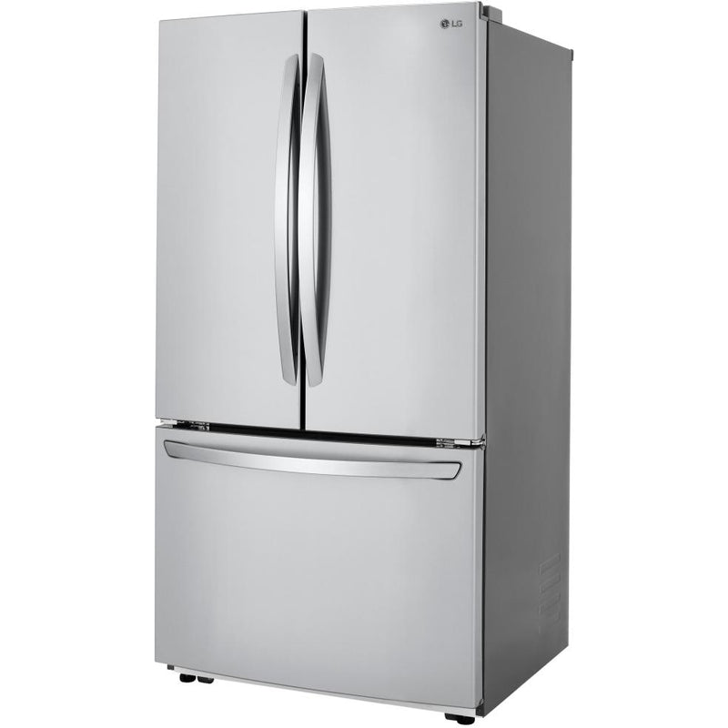 LG 36-inch, 23 cu.ft. Counter-Depth French 3-Door Refrigerator with SmartDiagnosis® System LFCC22426S IMAGE 3