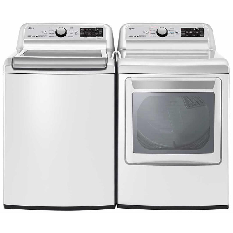 LG 7.3 cu.ft. Electric Dryer with TurboSteam® Technology DLEX7250W IMAGE 6
